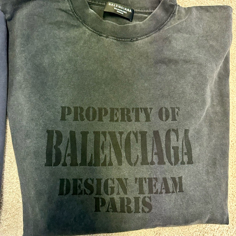 Balenciaga tshirt oversized unisex